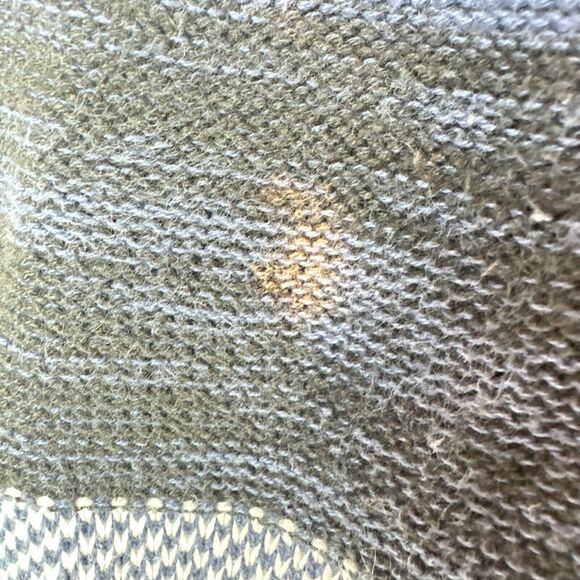 Roxy Hooded Navy Black Striped Sweater Cardigan Knit Women’s Sz XL - Picture 3 of 7